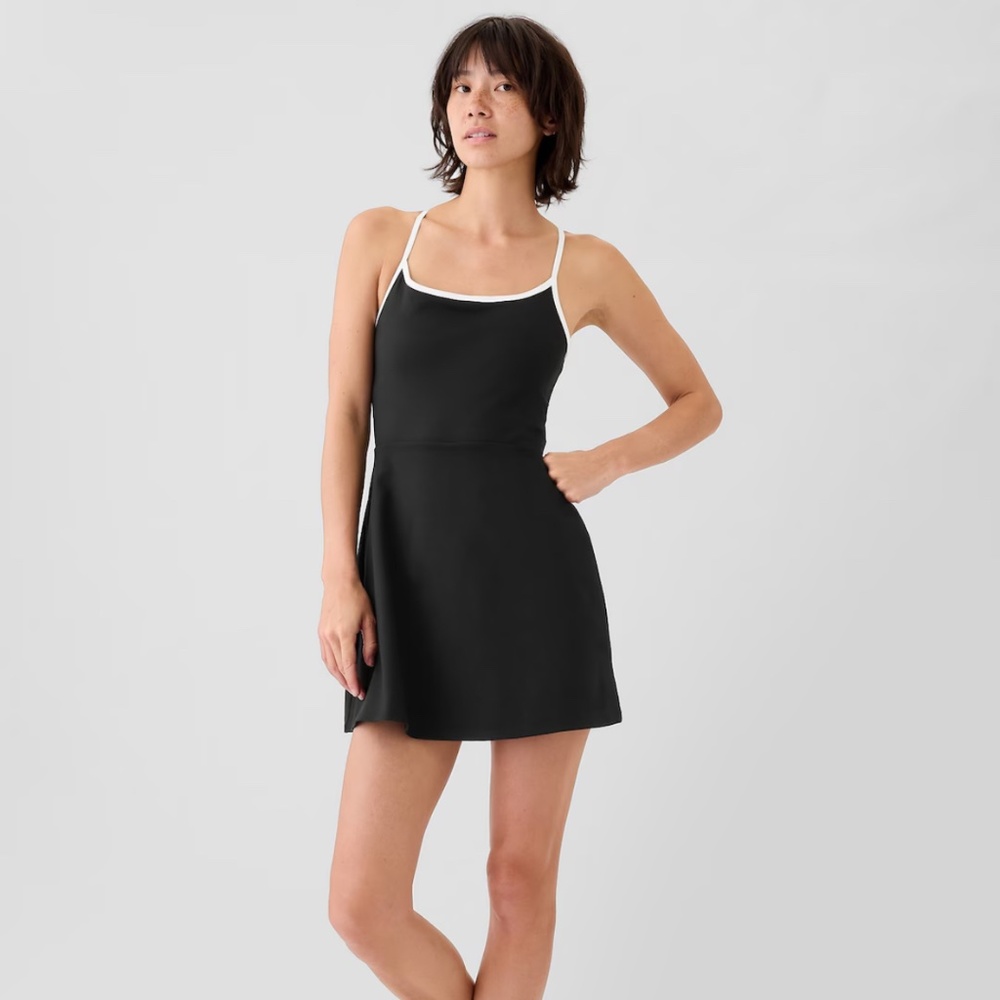 GAP fit dress (Navy & red)